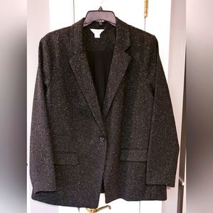 Vintage 90s Liz Claiborne Speckled Coat Retro 1990s Size 2X